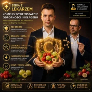 Bombowa Witamina C z Naturalnych Ekstraktów: Formuła dr n. med. Tomasza Jeżewskiego - Kardiologa
